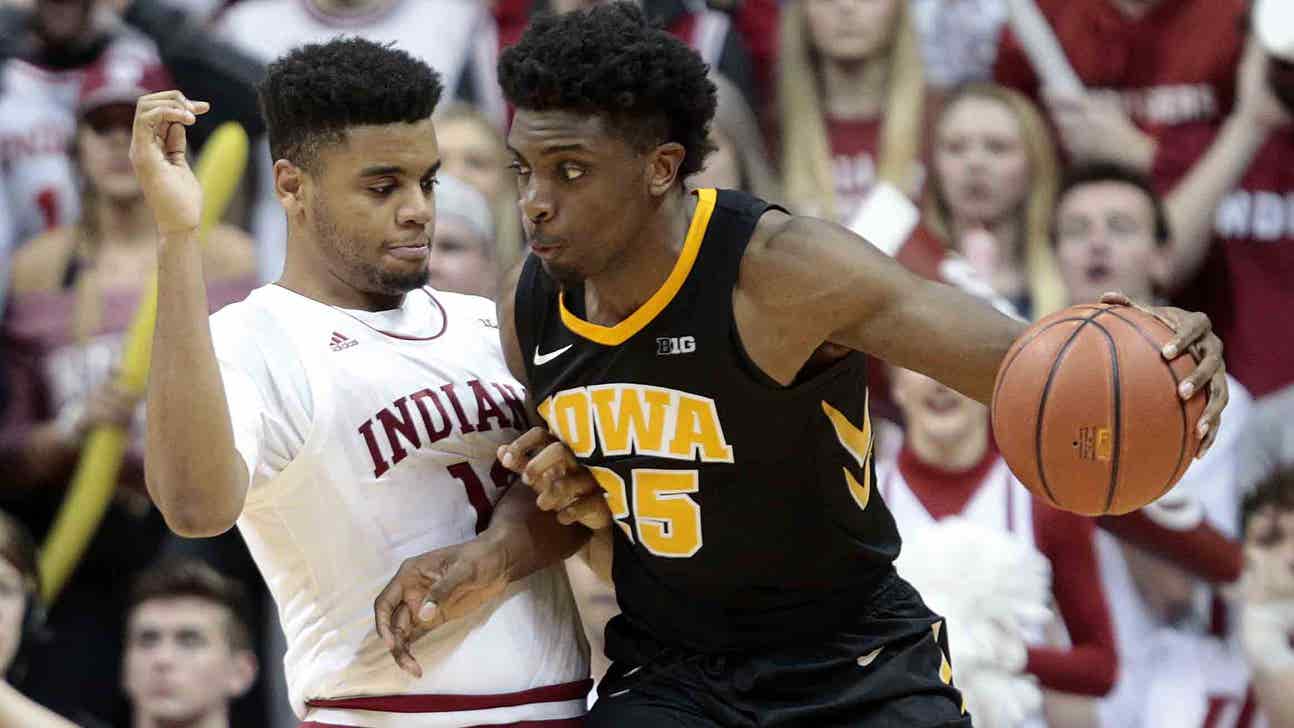 Hoosiers' conference struggles continue with 77-72 loss to No. 20 Iowa