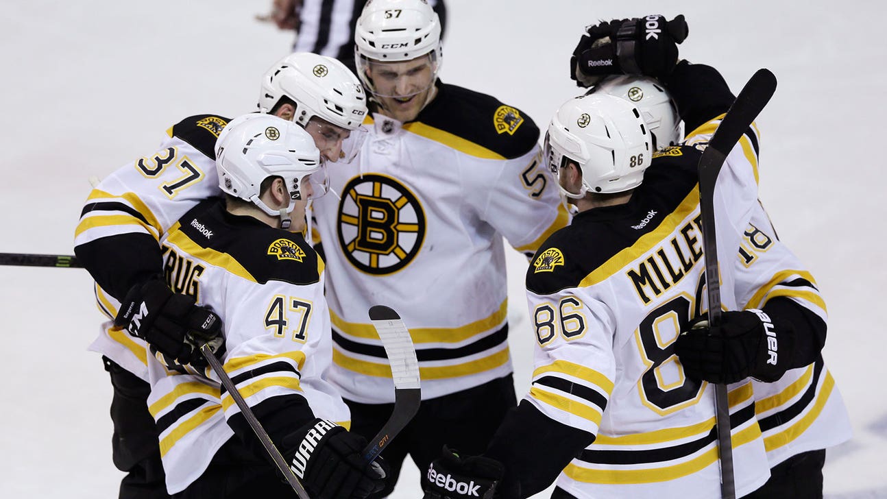 NHL takeaways: Bruins get lucky, take 3-1 lead