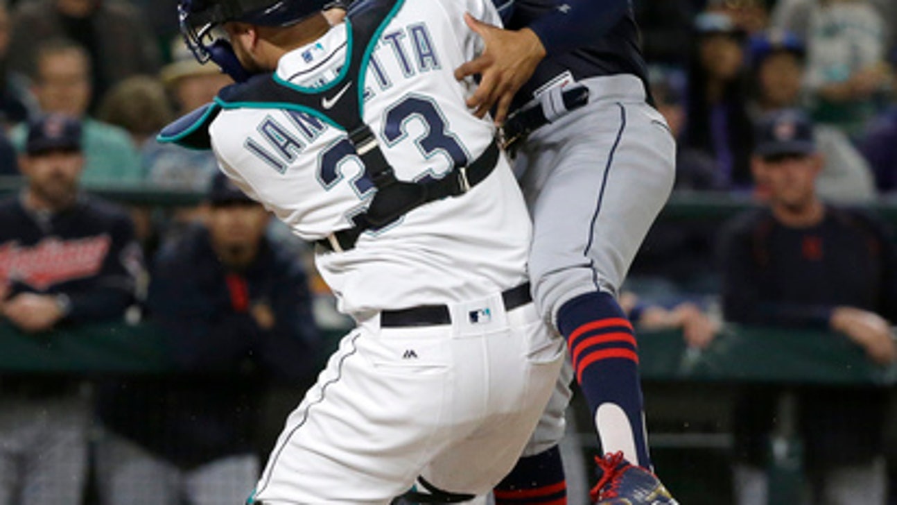 Walks, Naquin lead to 5-3 loss to Indians