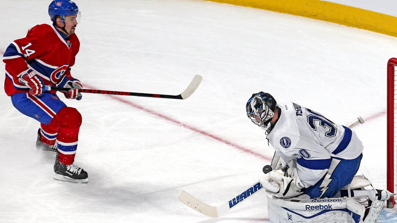 Bishop's 28 saves help Lightning edge Canadiens in OT