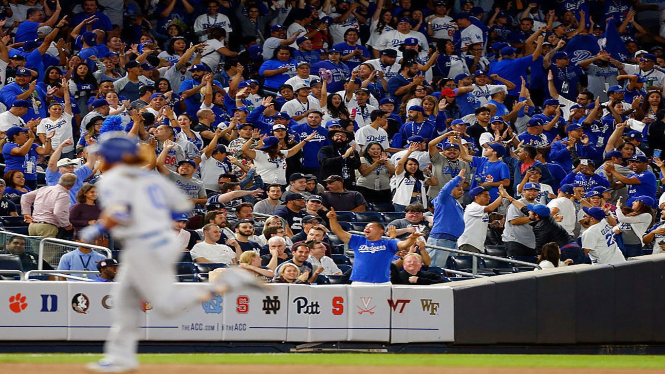 Dodgers fans invade Yankee Stadium, conduct their own 'roll call'