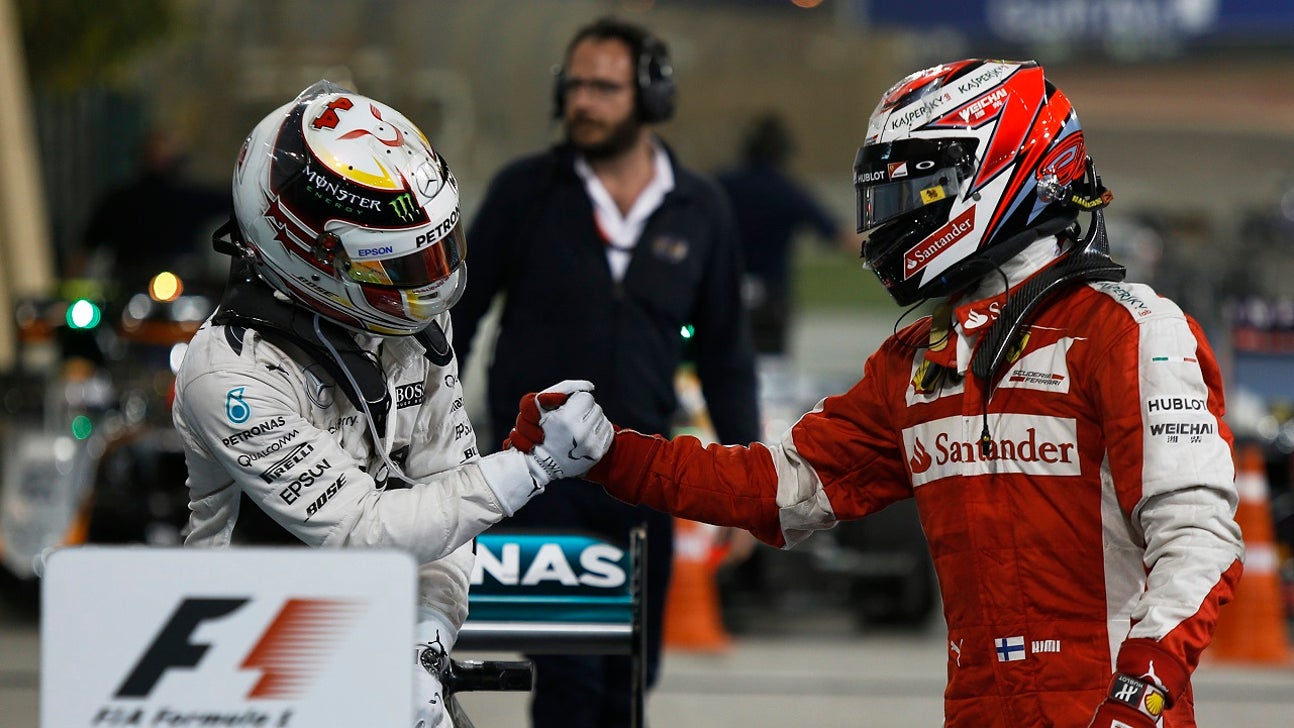 Raikkonen scores first podium since returning to Ferrari