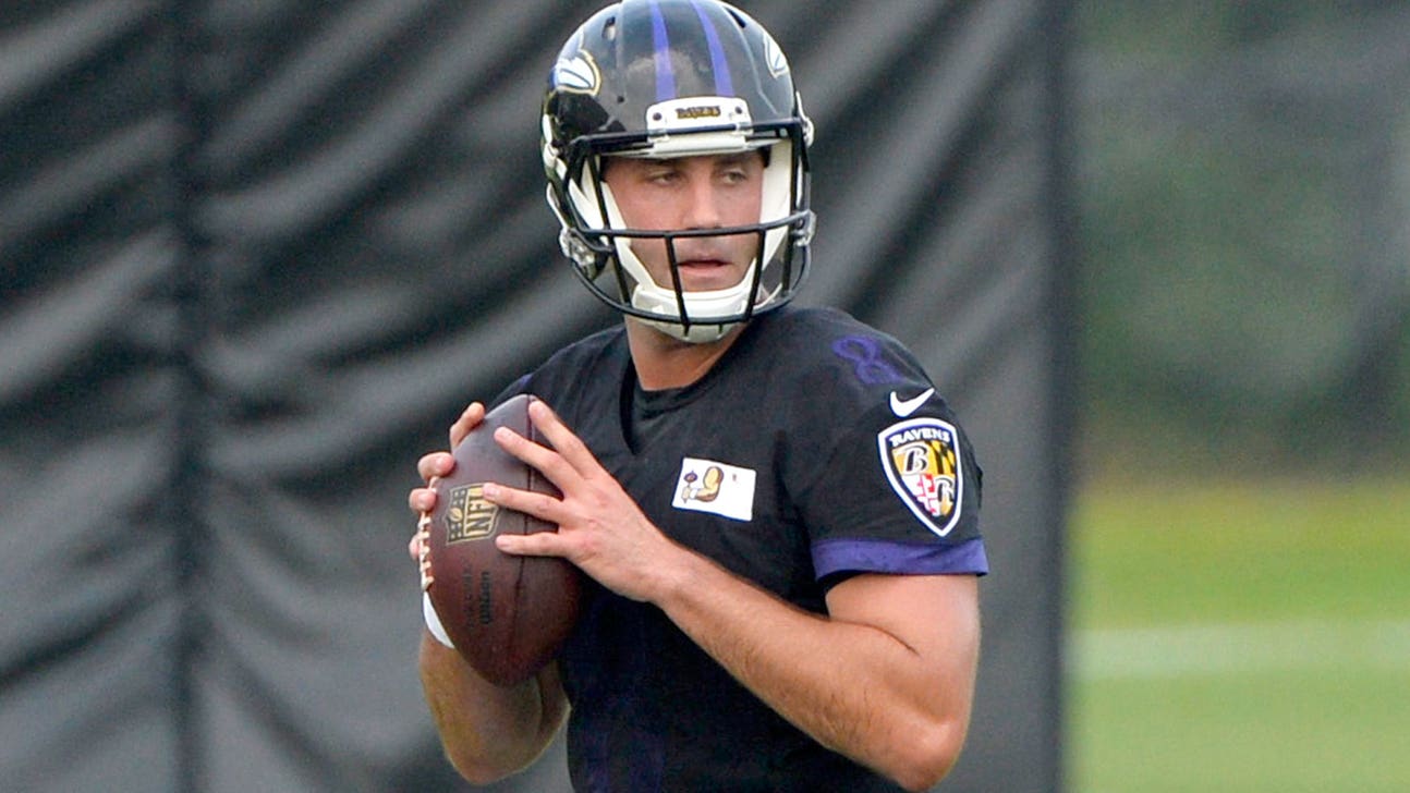 Terrell Suggs talks trash to his own quarterback Schaub