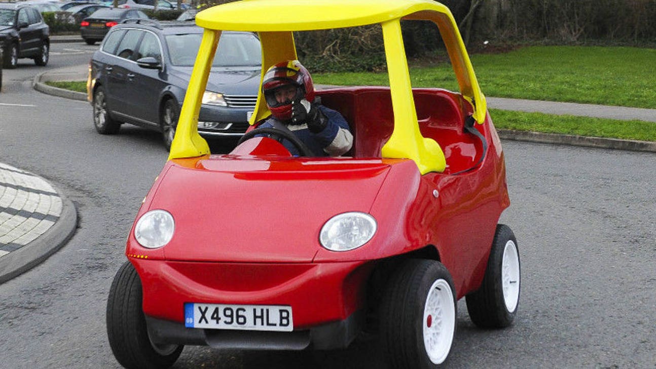 Road-going adult size 'Cozy Coupe' for sale on eBay