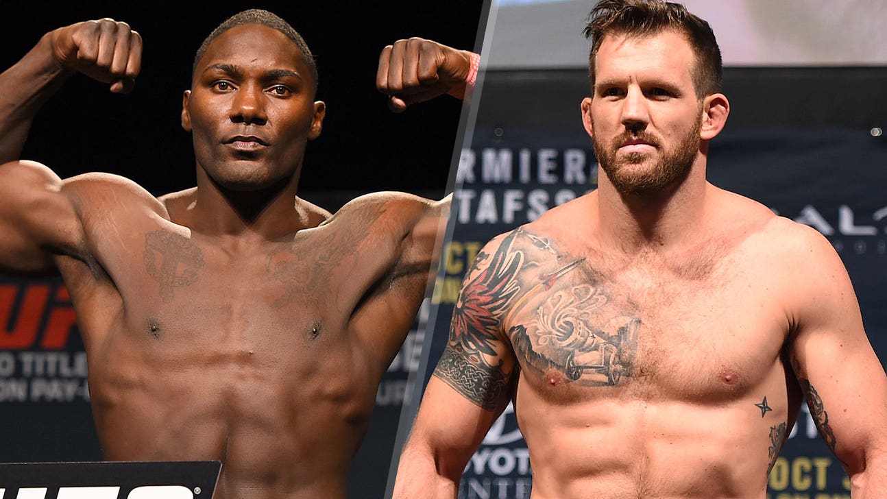 Anthony Johnson vs. Ryan Bader headlines FOX UFC Fight Night in New Jersey