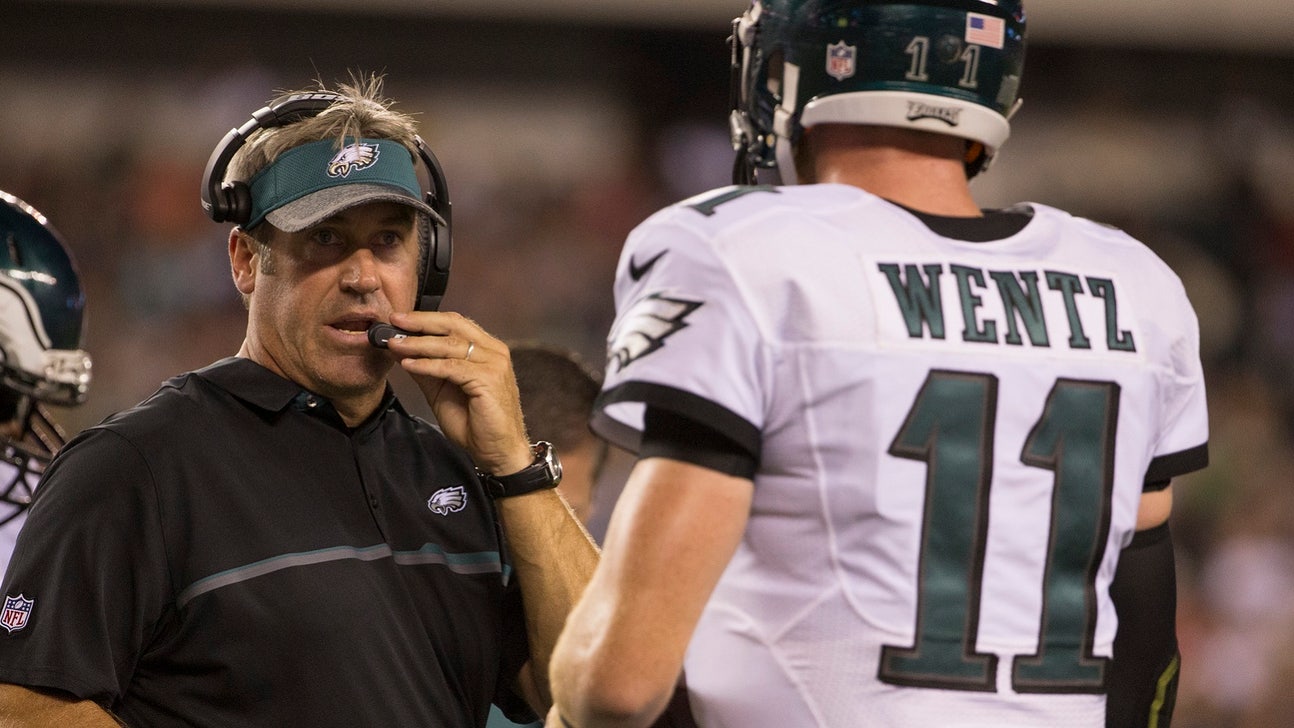 Eagles coach reveals he planned to sit Carson Wentz 'the whole year'