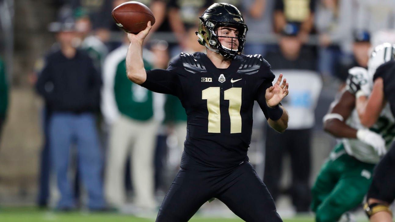 Blough comes off bench to lead Purdue to 44-21 win over Ohio