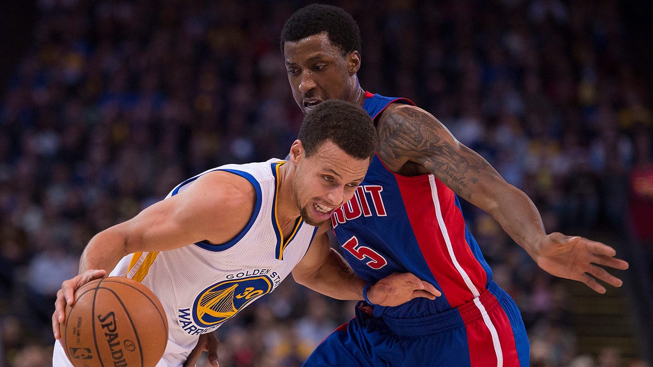 Curry finally goes cold, but unbeaten Warriors thump Pistons anyway