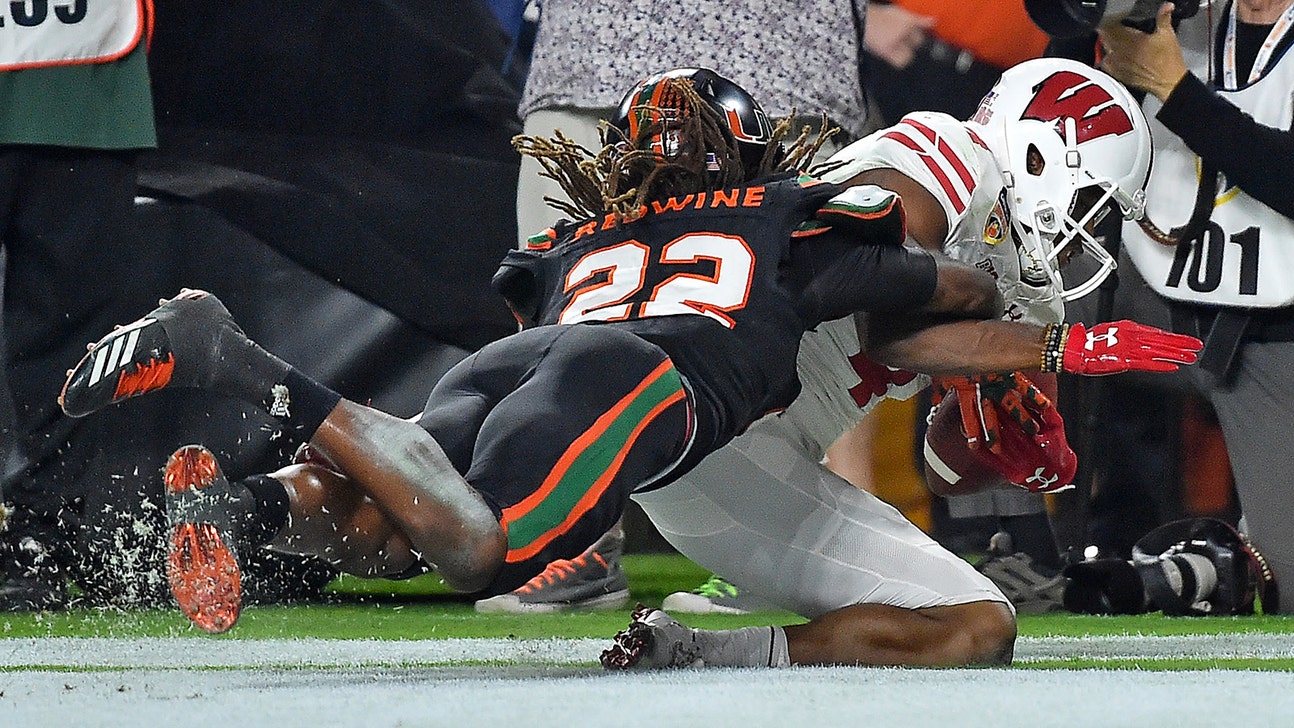 Miami can't hold early lead, falls to Wisconsin in Orange Bowl in subpar finish to season