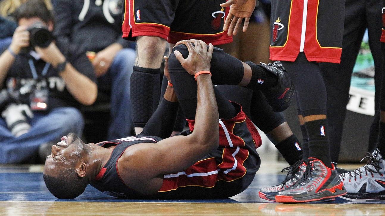 Dwyane Wade working to find 'breakthrough' with knees