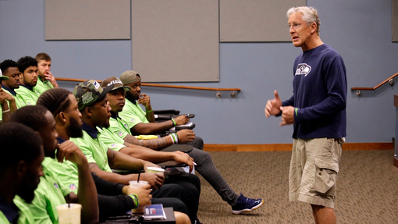 Seahawks give rookies extensive course in NFL transition