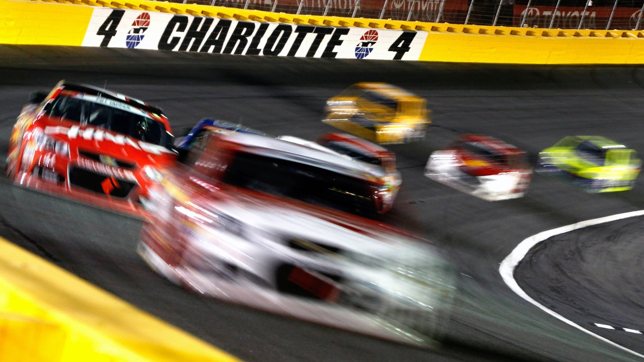 Report: Injured pedestrian dragged under vehicle in track infield