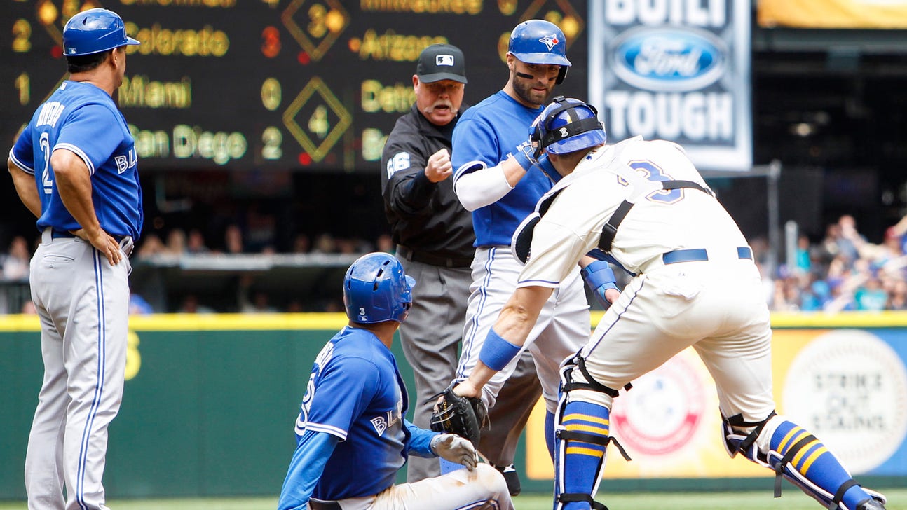 Mariners turn unusual 3-6-2-2 triple play in win over Blue Jays