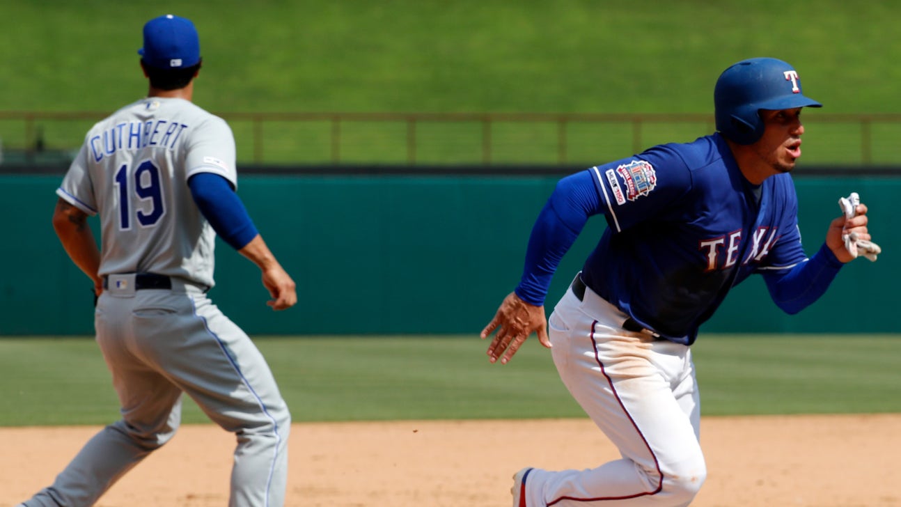 Royals sunk by Rangers' big fourth inning in 6-2 loss