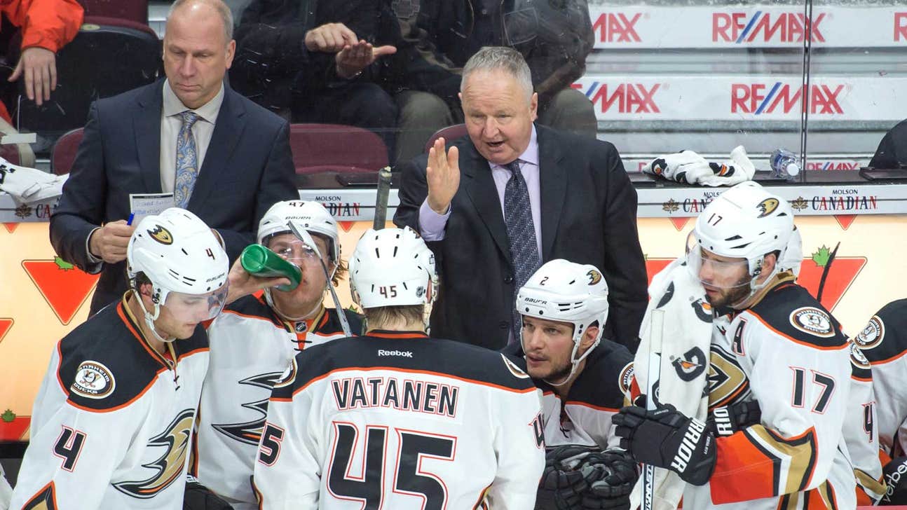 Backlund hopes to stay hot as Flames host Ducks