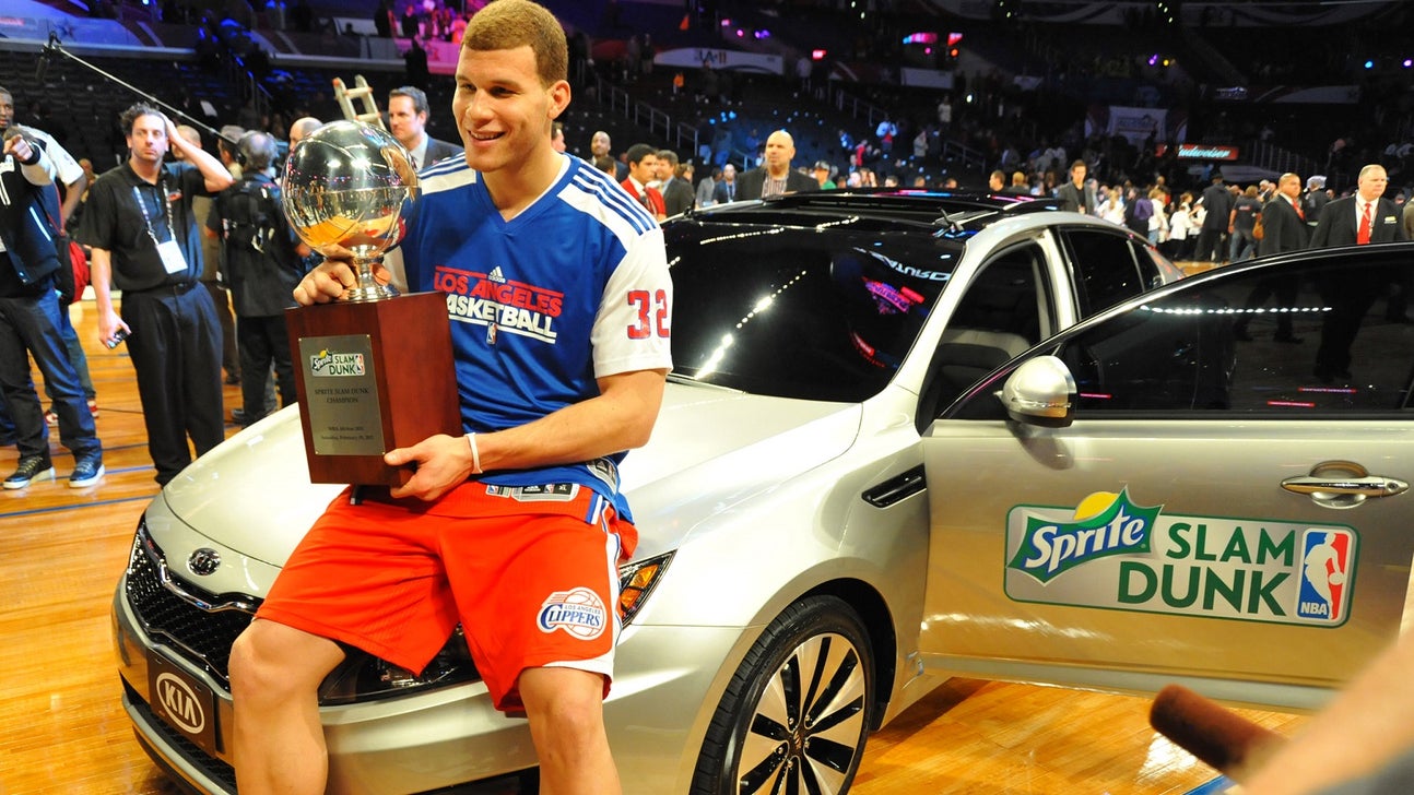 Blake Griffin says he was forced to jump over Kia during Slam Dunk contest