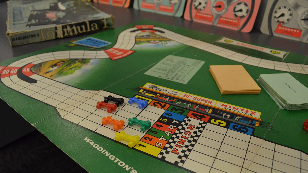 Throwback: Waddington's 1962 Formula One board game