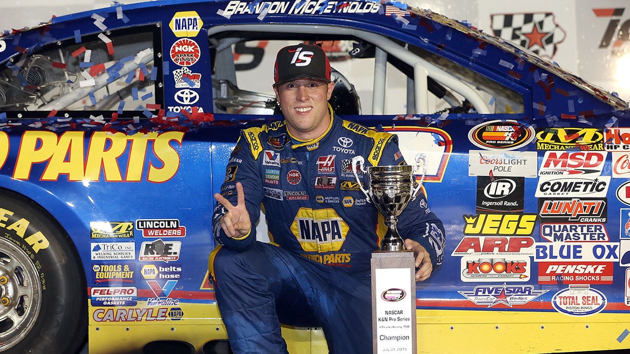Brandon McReynolds wins NASCAR K&N race at Iowa Speedway