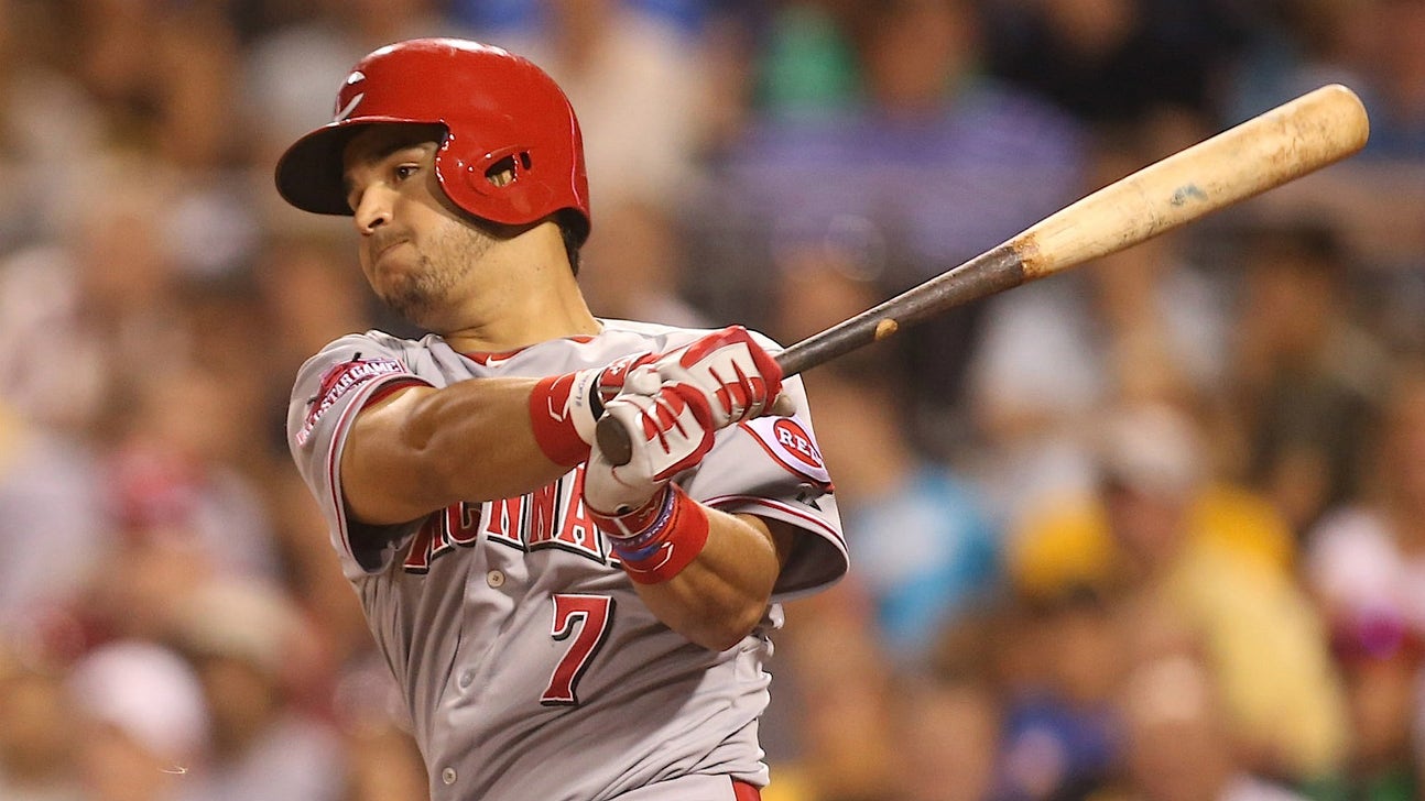 Suarez's homer breaks deadlock, Reds beat Nationals 3-2