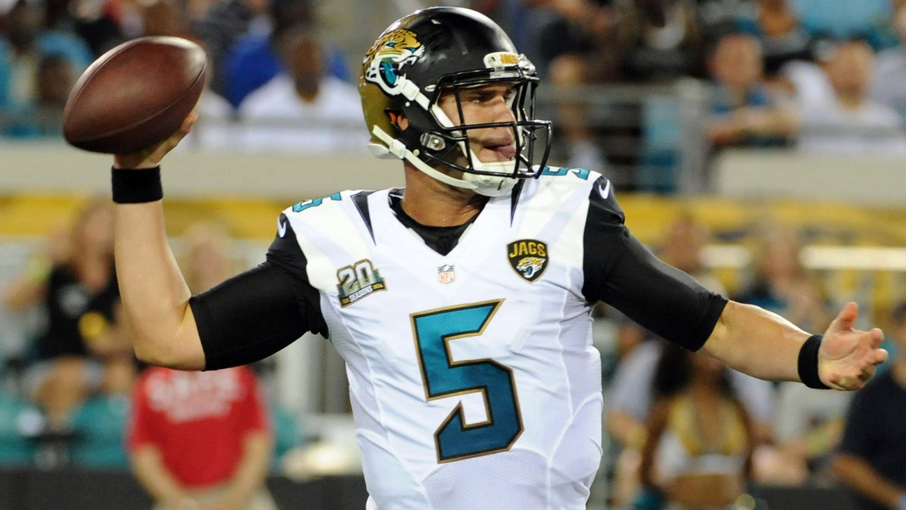 Blake Bortles solid in debut as Jaguars top Bucs in preseason opener