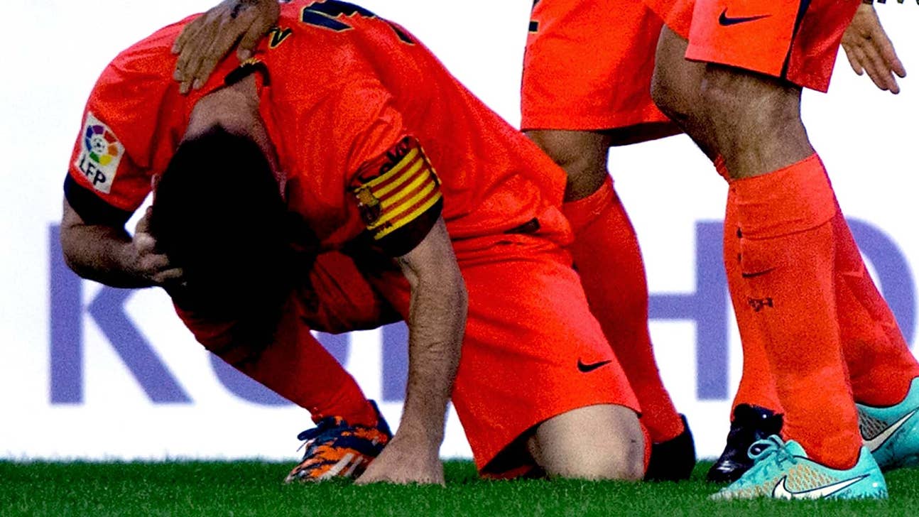 Valencia will ban fan for life after Messi is struck on head by bottle