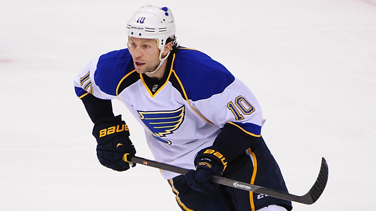 Morrow is getting comfortable with the Blues and has his eye on a Cup