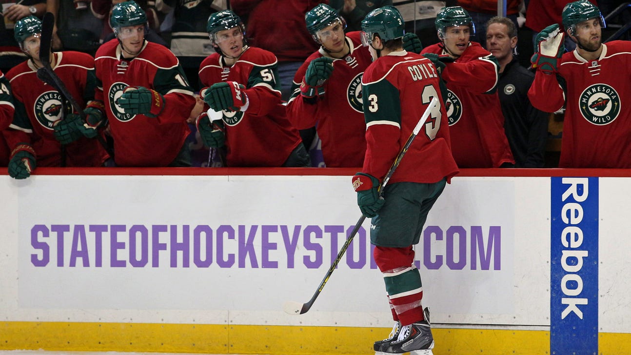 Wild's Coyle scores game-winner day after signing contract extension