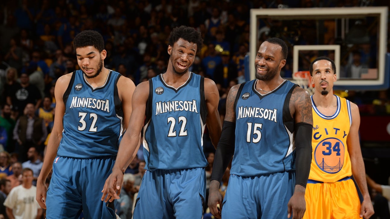 Andrew Wiggins says the Minnesota Timberwolves are ready for championship expectations