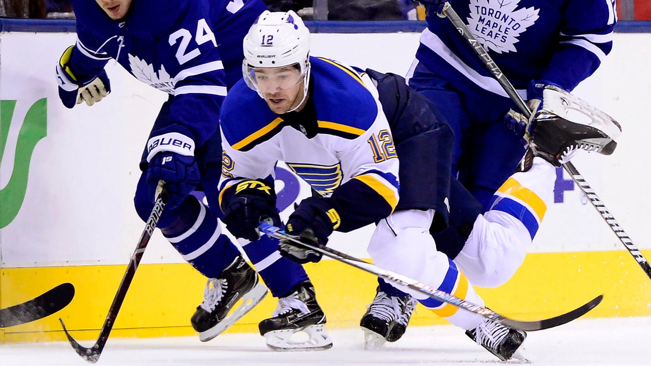 Blues recall Sanford, assign Kostin to Team Russia