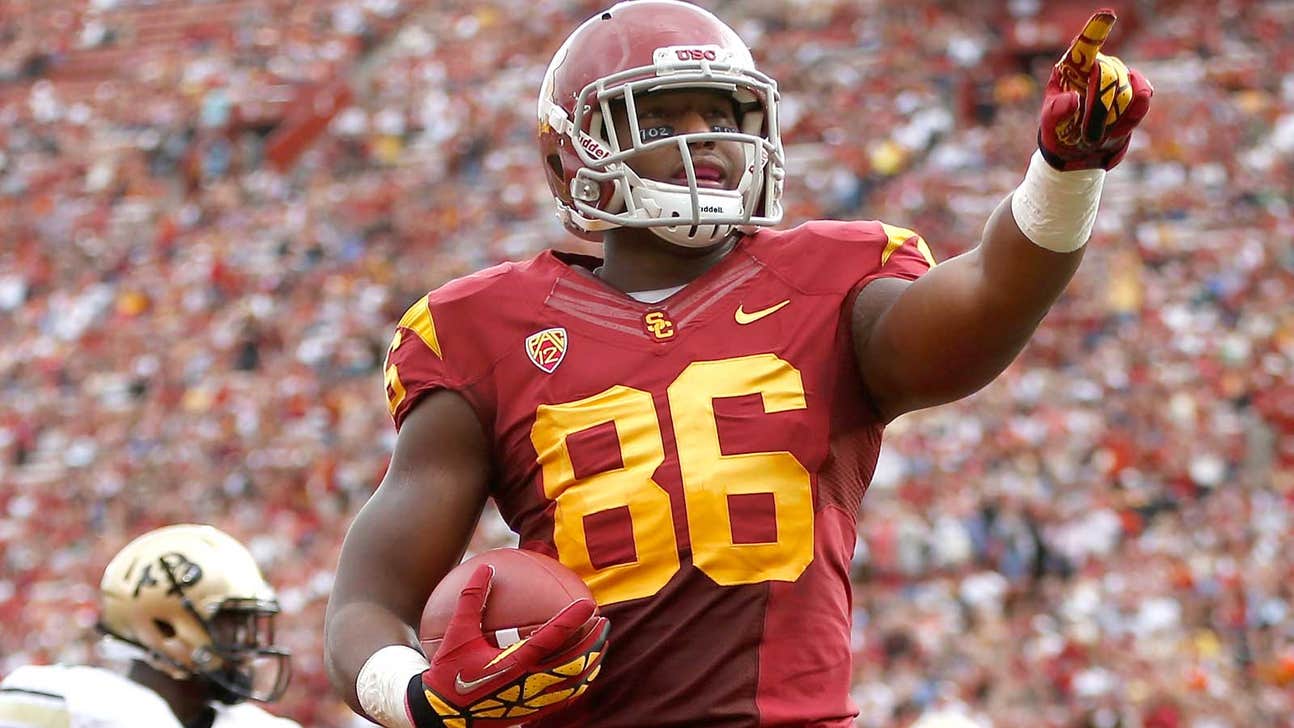 Former USC TE Grimble: 'I feel like the underdog now'