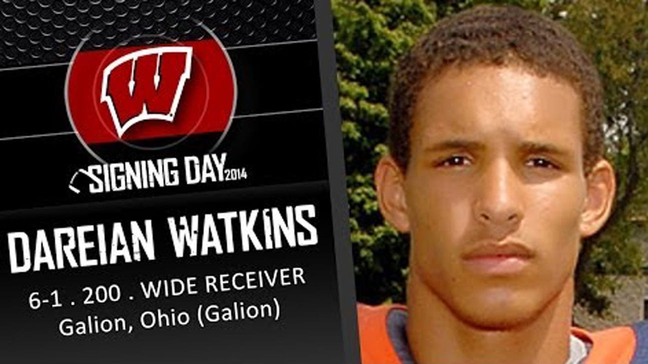 Highly rated WR recruit Watkins 'homesick,' leaves Wisconsin after 'stupid decision'