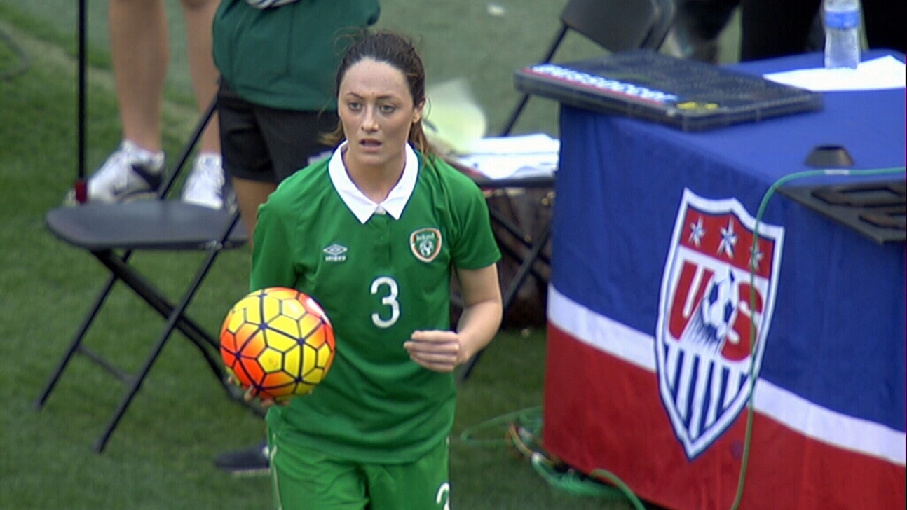 Megan Campbell's throw-ins are Ireland's secret weapon and the USWNT was impressed