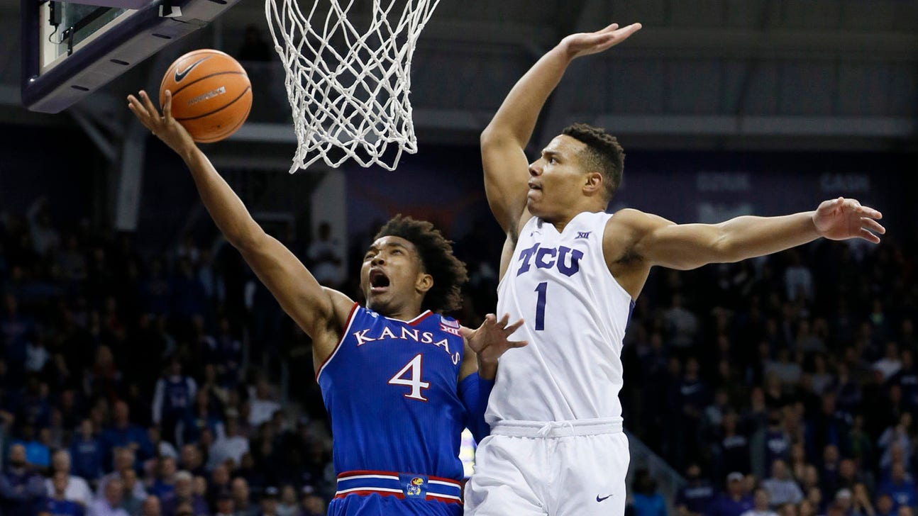 Kansas hangs on for 88-84 win over TCU