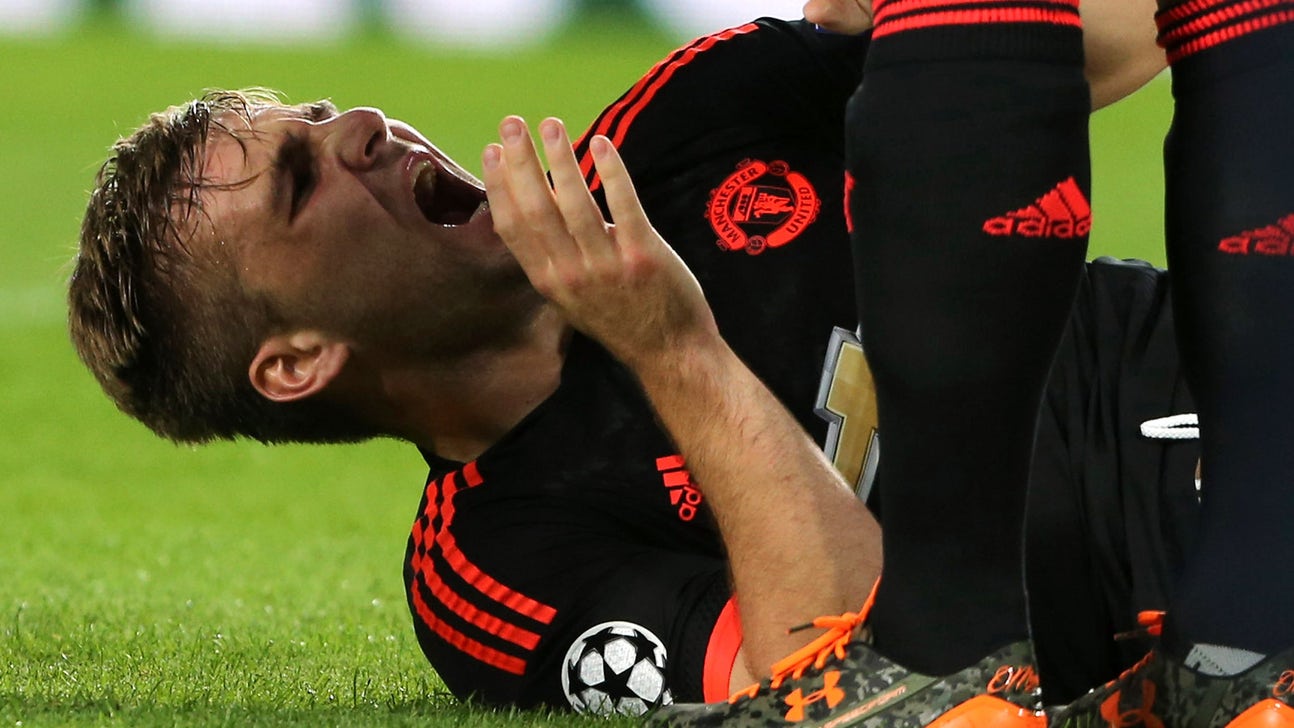 Man United's Shaw undergoes surgery; Moreno apologizes
