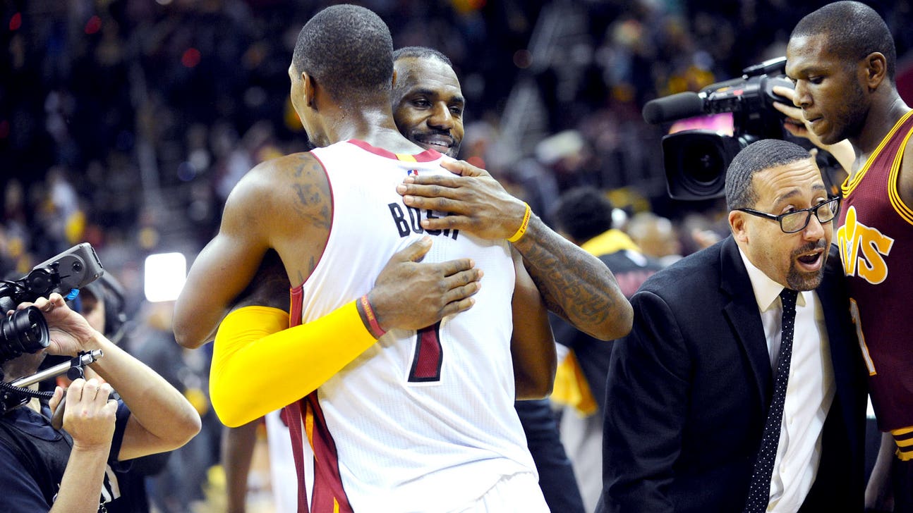 LeBron reveals his text to Chris Bosh after latest blood clot scare
