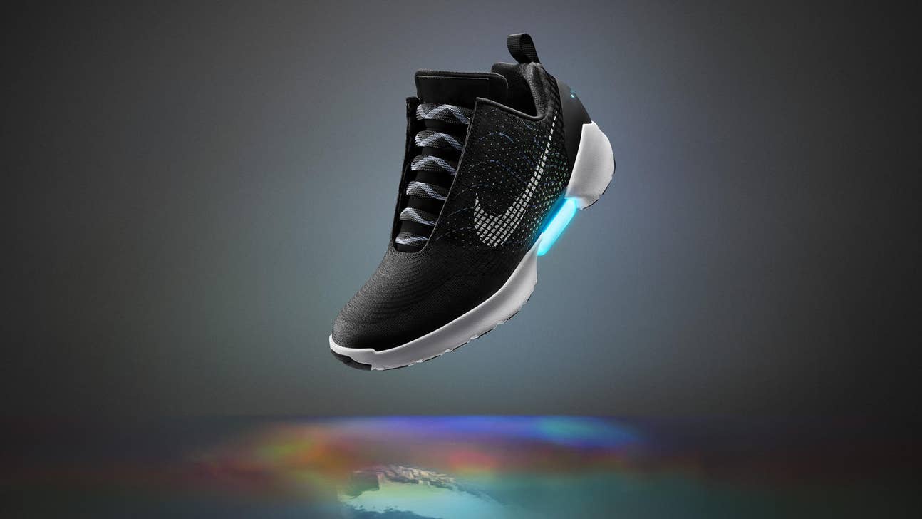 Nike unveils power-lacing sneakers, just like in 'Back to the Future'