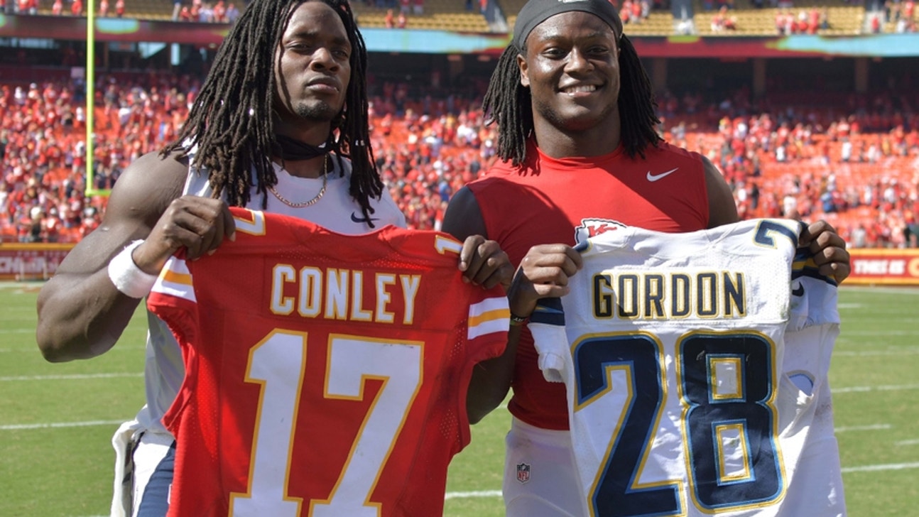 Check out the San Diego Chargers' color rush uniforms