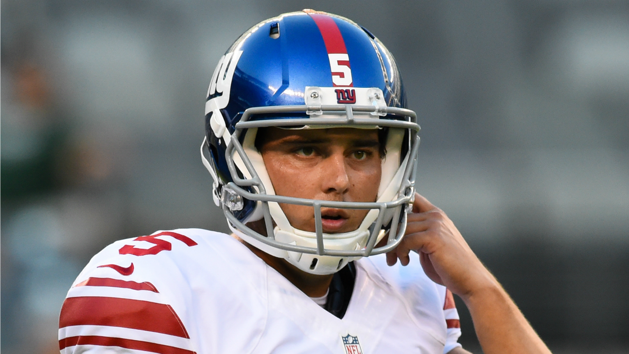 Giants release Randy Bullock, give kicking job back to Josh Brown