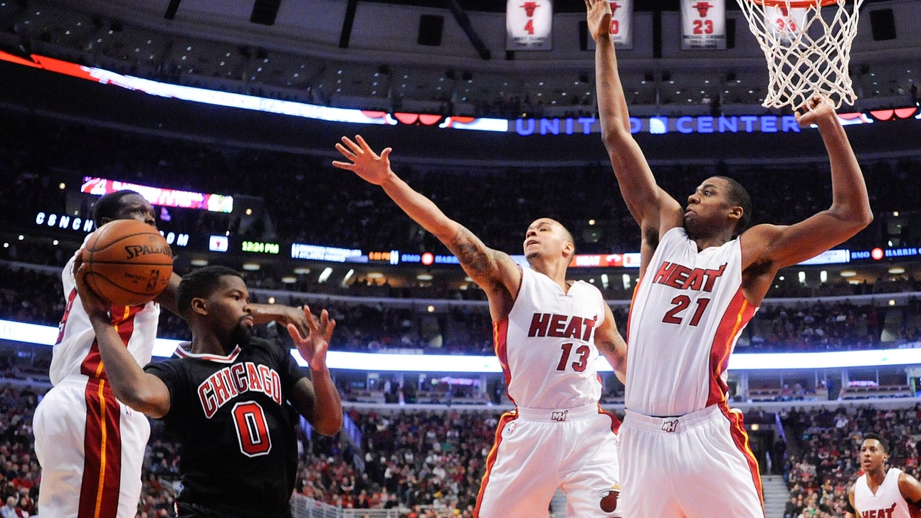 Heat Check: Hassan Whiteside throws block party in Miami's road win