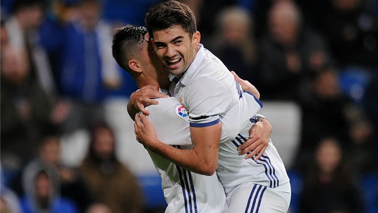 Watch: Enzo Zidane, Zinedine's son, scores on Real Madrid debut