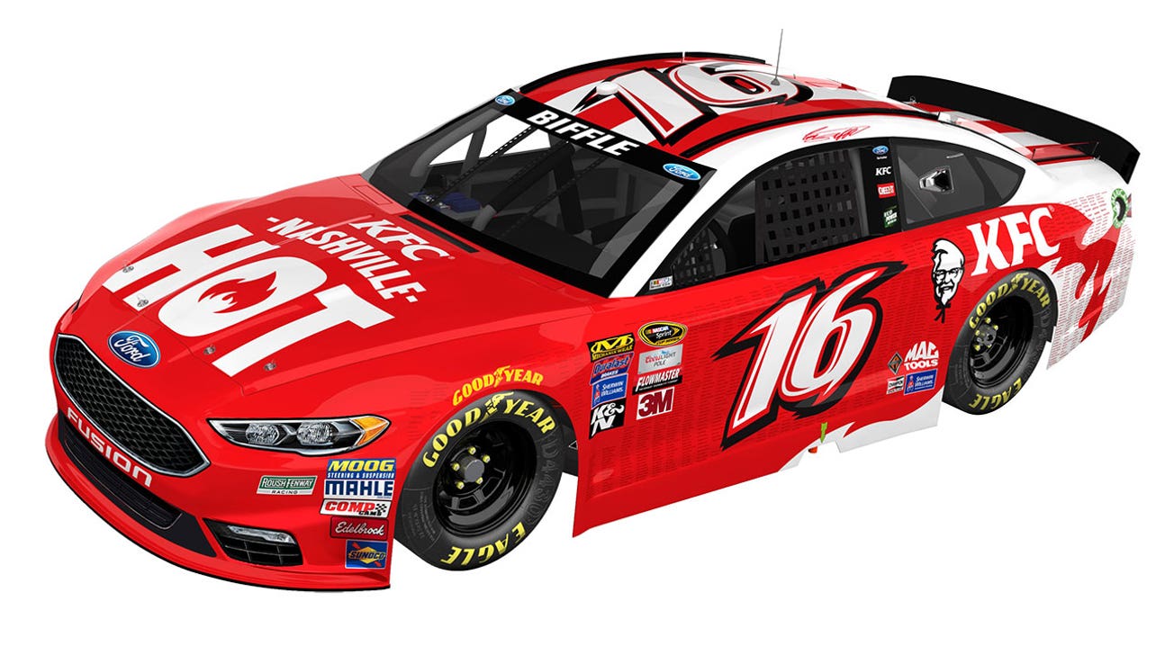 Roush Fenway Racing inks multi-race deal with KFC to sponsor Greg Biffle