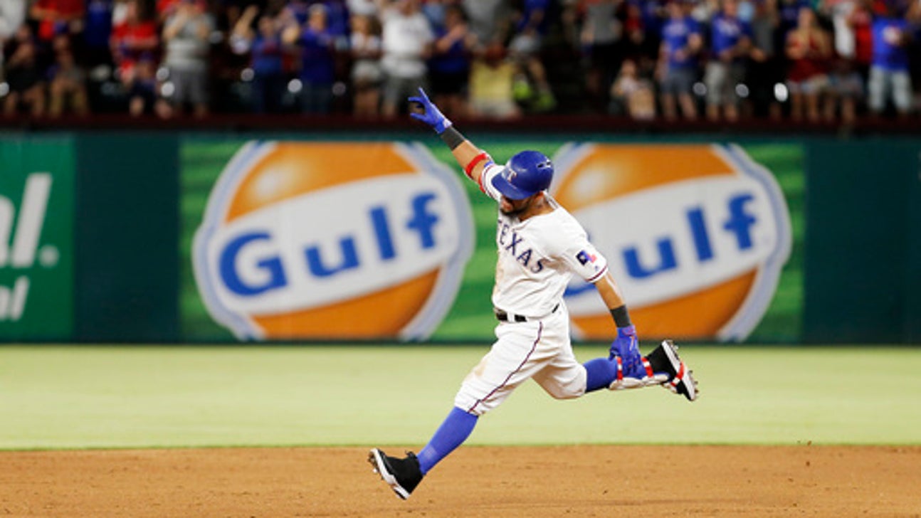 Odor has game-ending RBI double, Rangers beat Astros 6-5