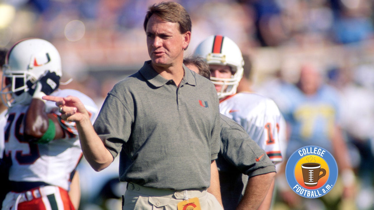 Butch Davis campaigns for Hurricanes job