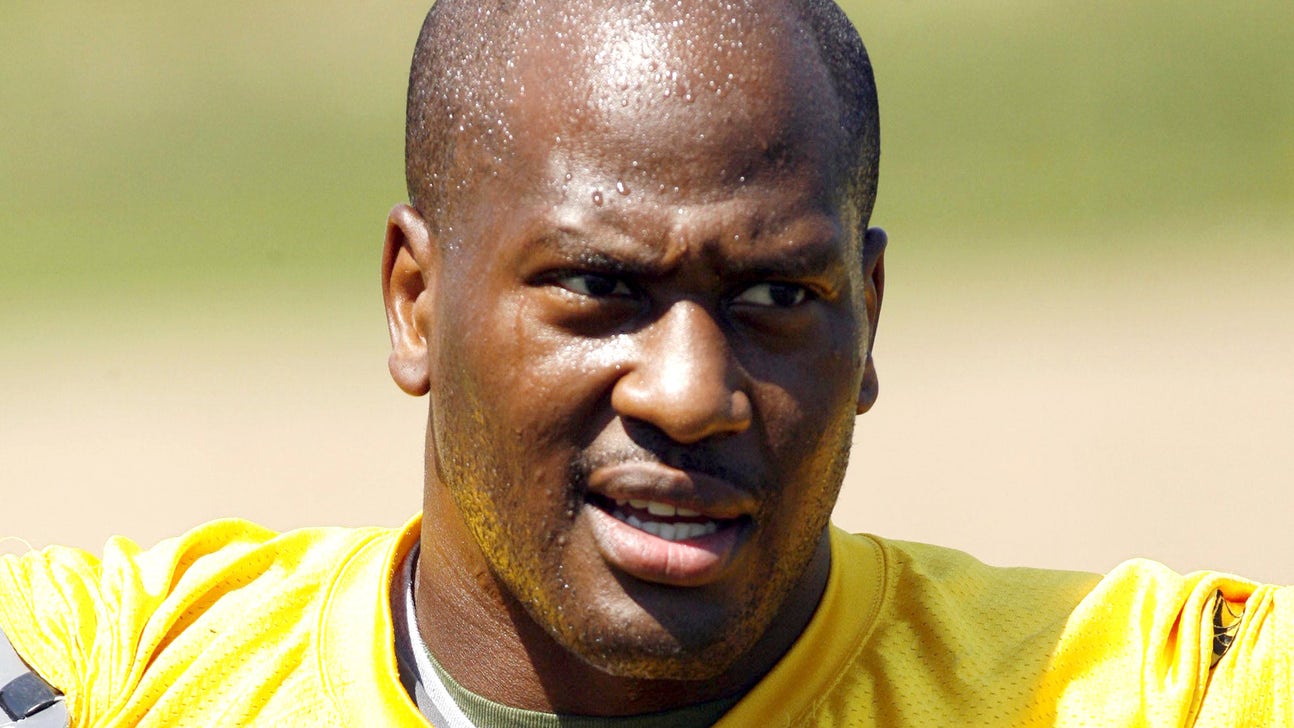 James Harrison training in 189 degree heat, in sweats