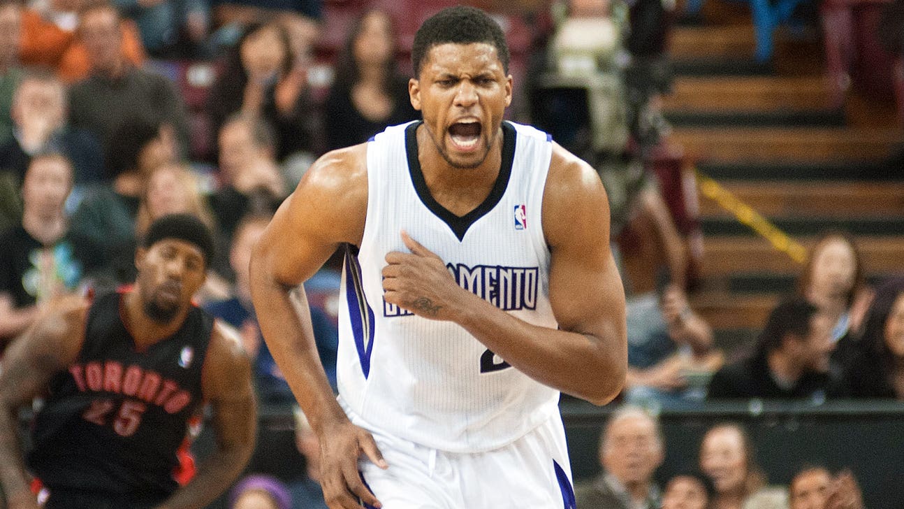 Despite trade rumors, Rudy Gay remains focused and hits a game-winner