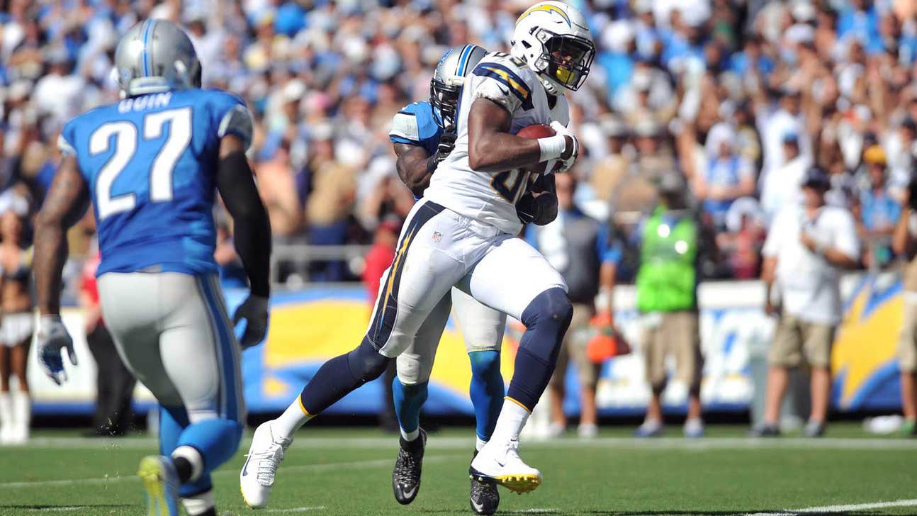 Rivers rallies Chargers to 33-28 victory over Lions