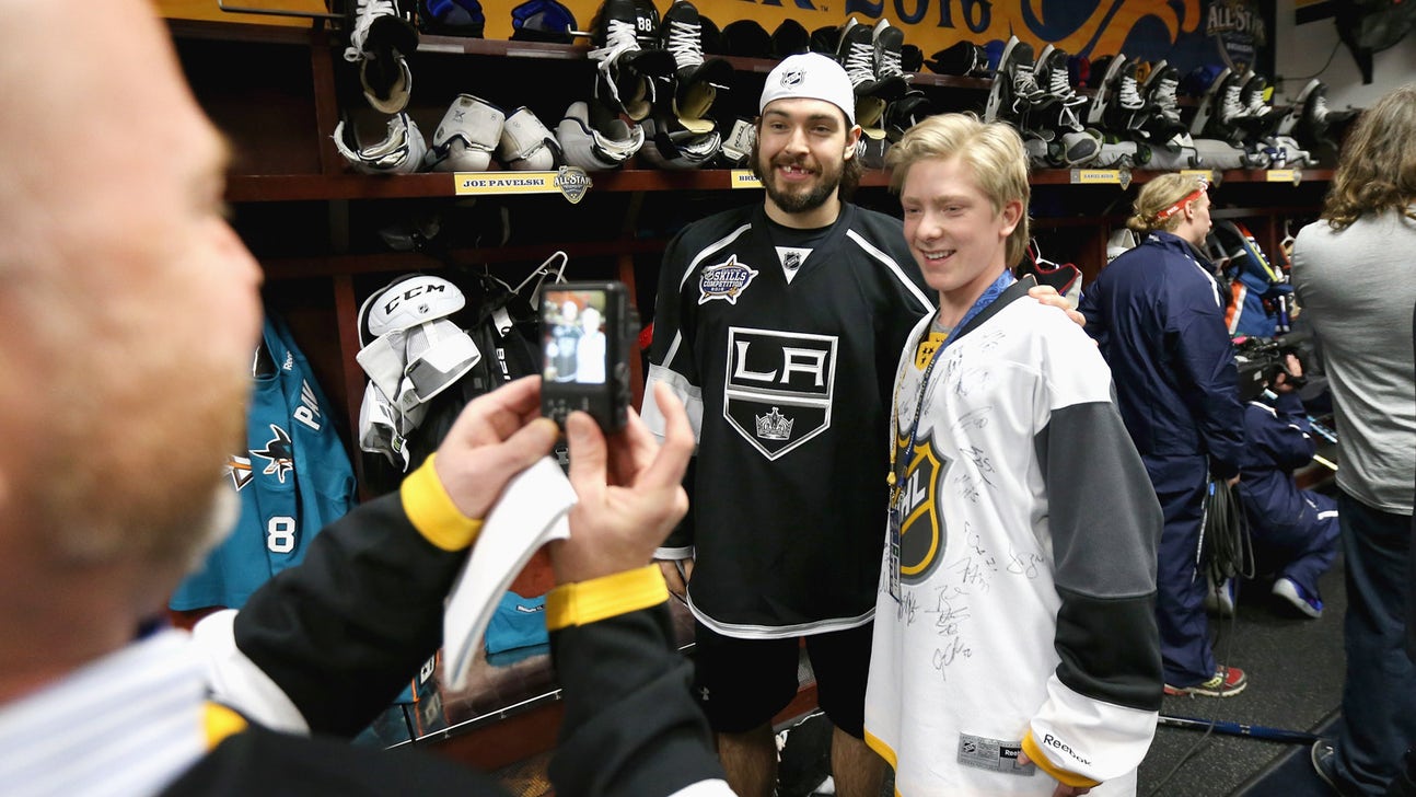 Kids with life-threatening health issues meet NHL All-Stars