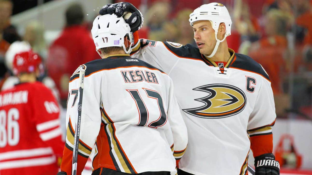 Silfverberg, Kesler lead Ducks to 4-2 win over Hurricanes