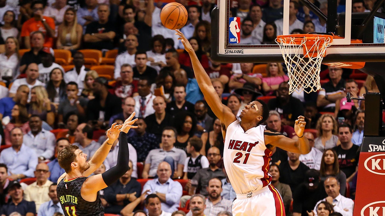 Heat's Hassan Whiteside named at NBA All-Defensive second team