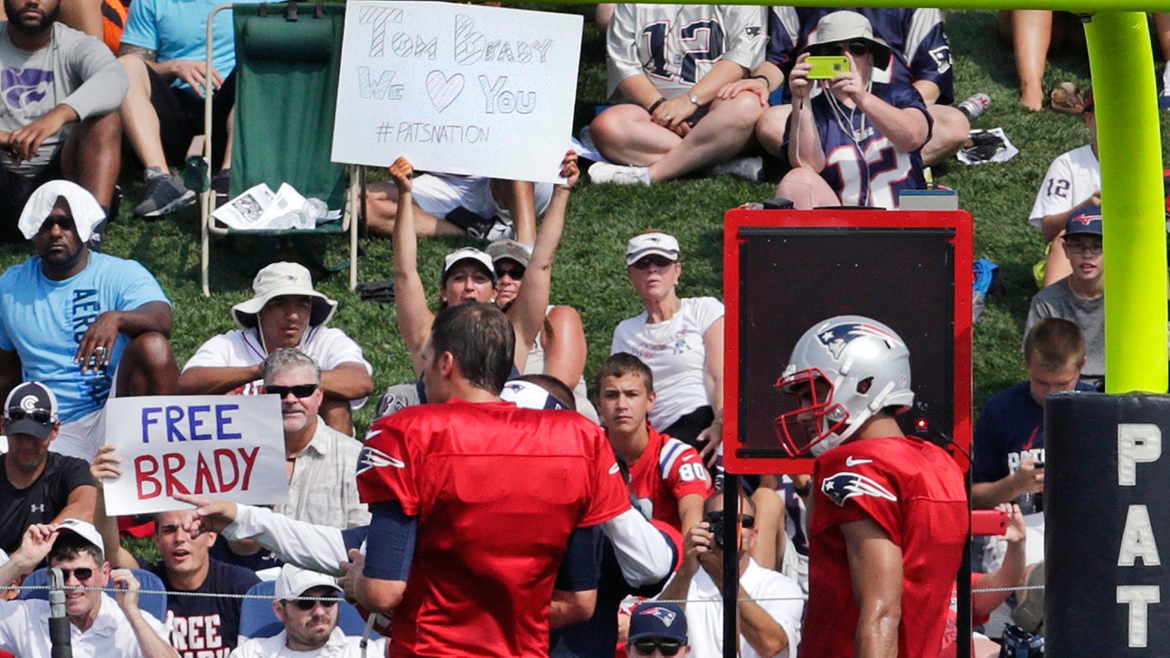 WATCH: 100-year-old woman yells 'Free Tom Brady' while throwing a pass